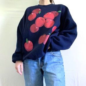 apple crewneck
